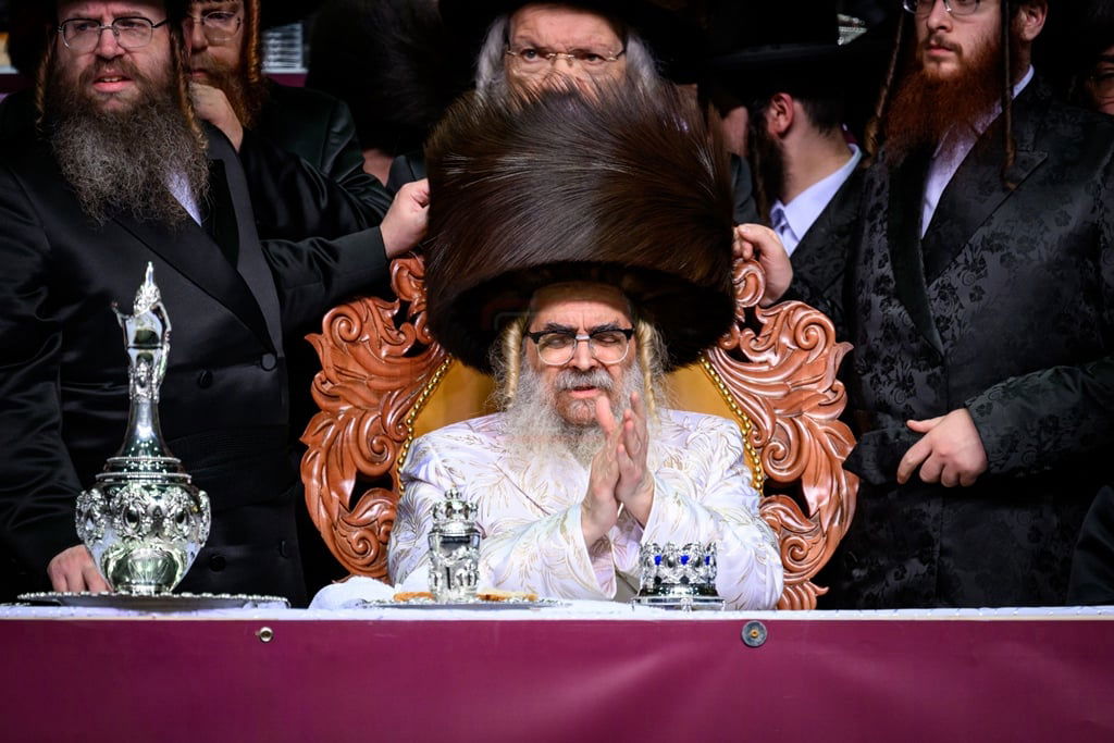 שמחת נישואי נינתו הראשונה של האדמו"ר מסאטמר