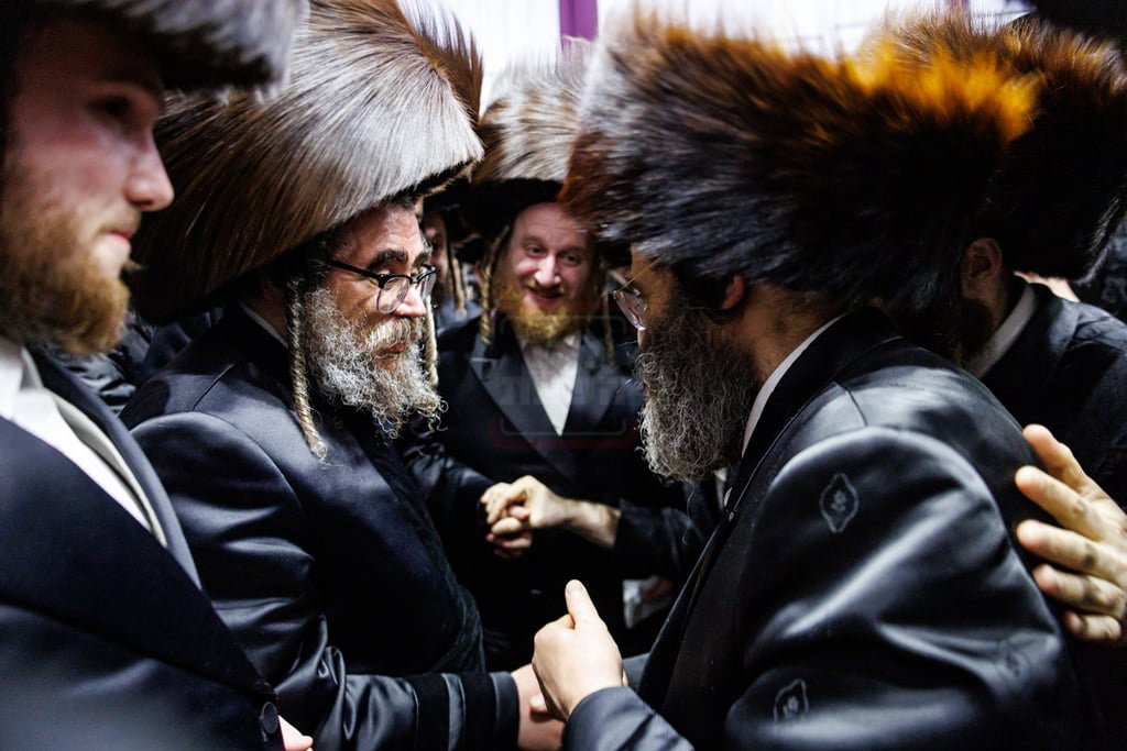 שמחת נישואי נינתו הראשונה של האדמו"ר מסאטמר