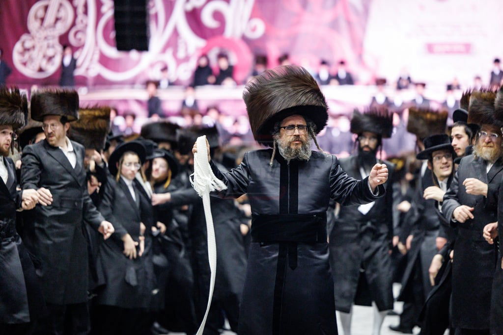 שמחת נישואי נינתו הראשונה של האדמו"ר מסאטמר