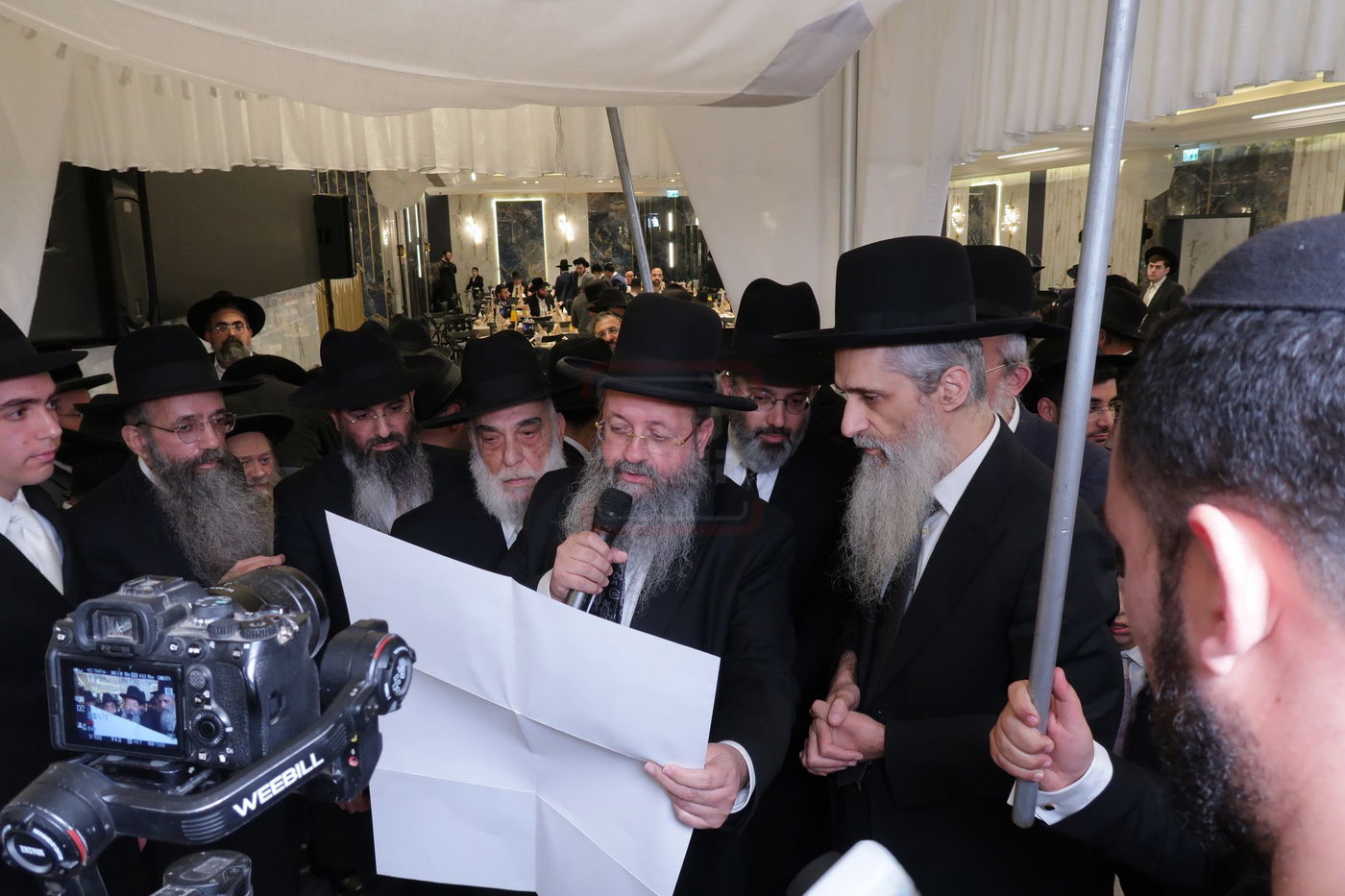 שמחת נישואי נכד המקובל הגה"צ רבי דוד בצרי