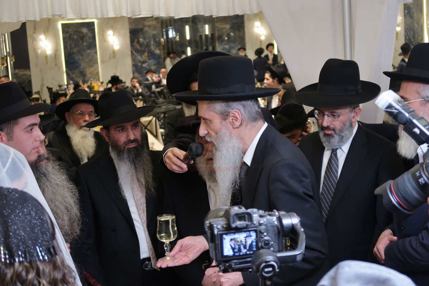 שמחת נישואי נכד המקובל הגה"צ רבי דוד בצרי