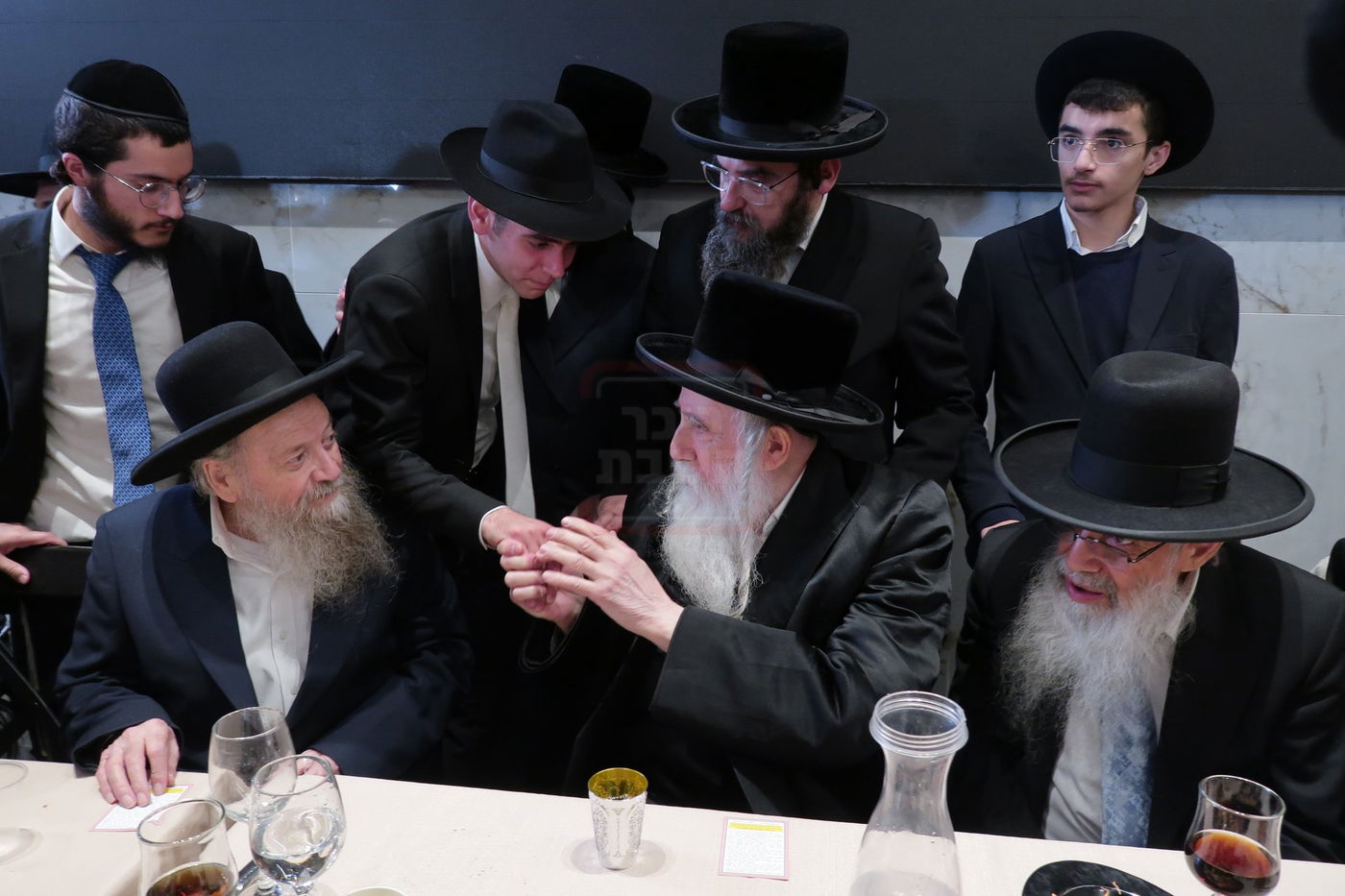 שמחת נישואי נכד המקובל הגה"צ רבי דוד בצרי