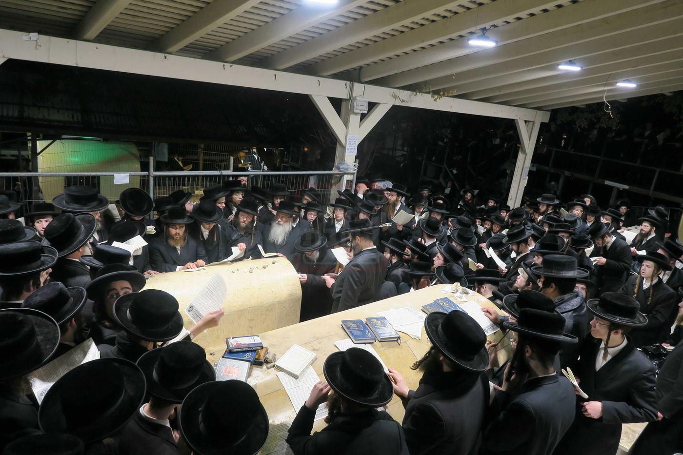 הילולא קדישא בקהל חסידי ירושלים