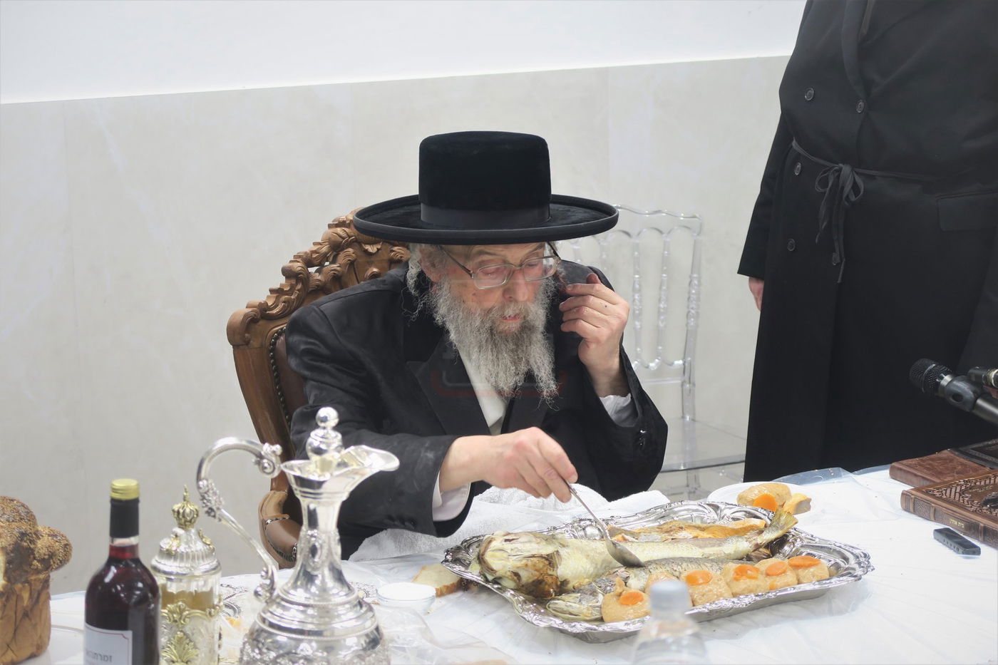 האדמו"ר מפינסק קרלין בטבריה