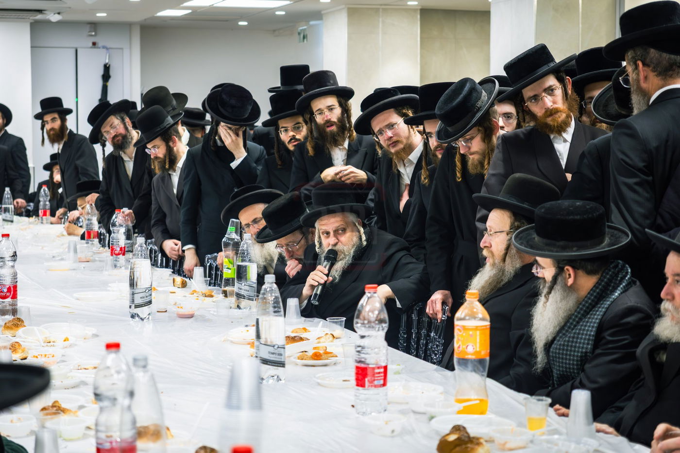 האדמו"ר מפינסק קרלין בטיש בטבריה