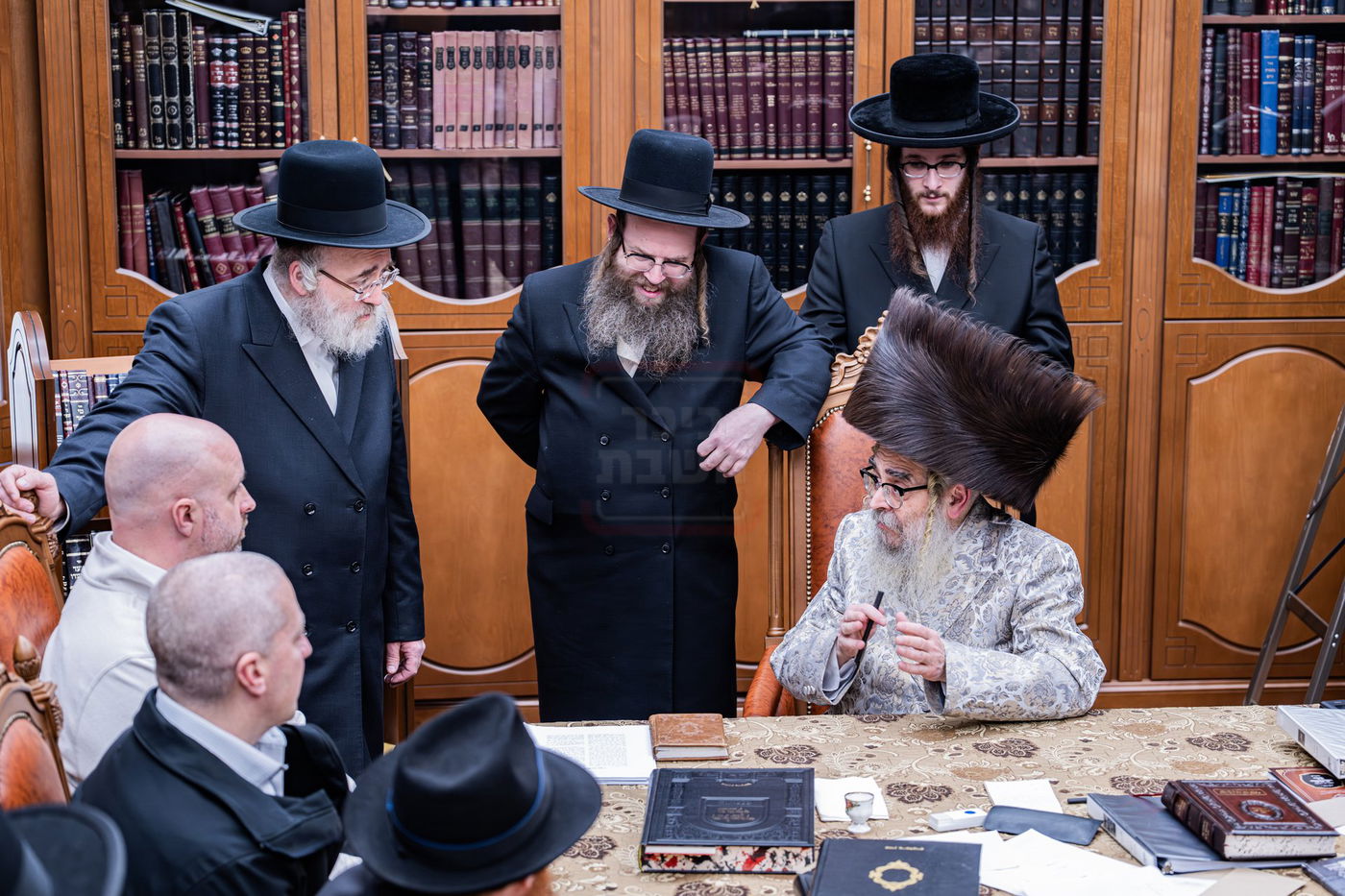 האדמו"ר מסאטמר בפגישת שתדלנות עם בכירי כלא אוטיסוויל