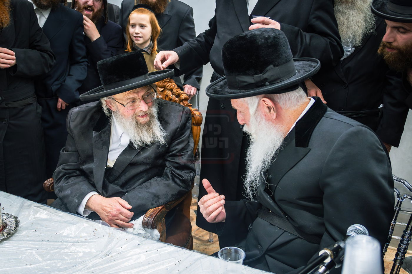 האדמו"ר מפינסק קרלין בטיש בטבריה