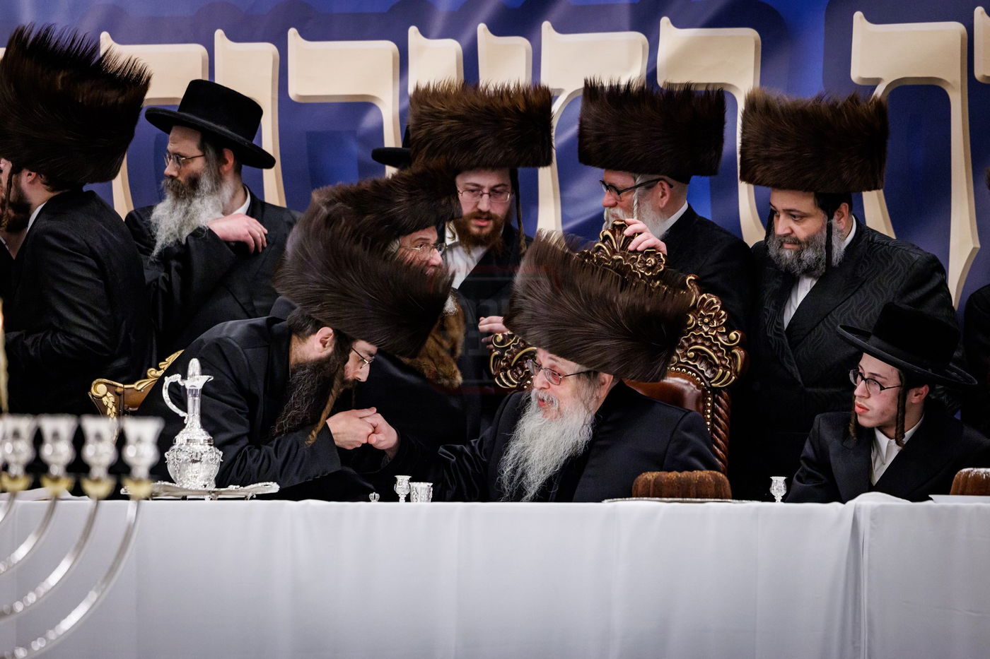 שמחת אירוסי נכדת האדמו"ר מטאהש