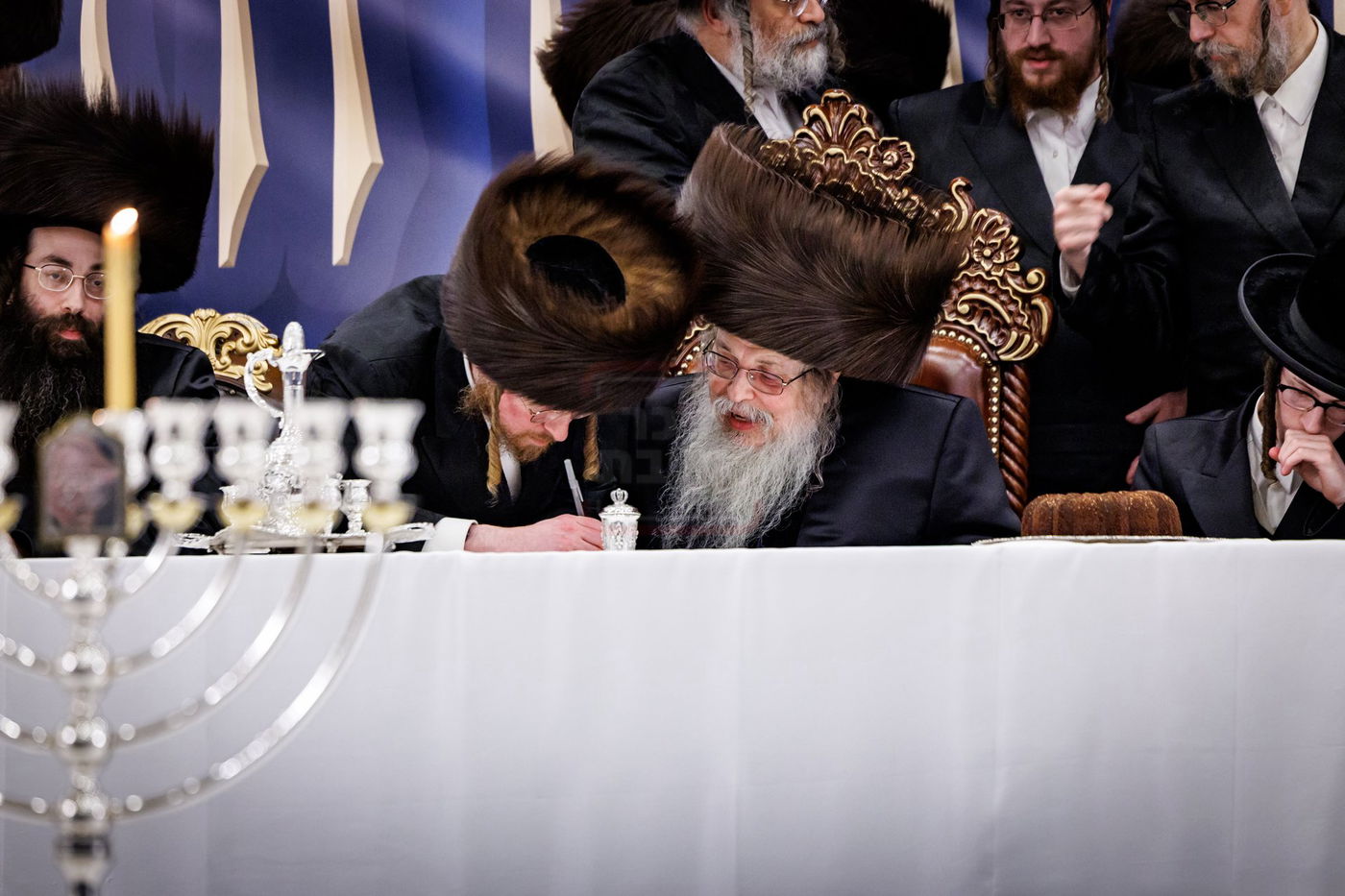 שמחת אירוסי נכדת האדמו"ר מטאהש