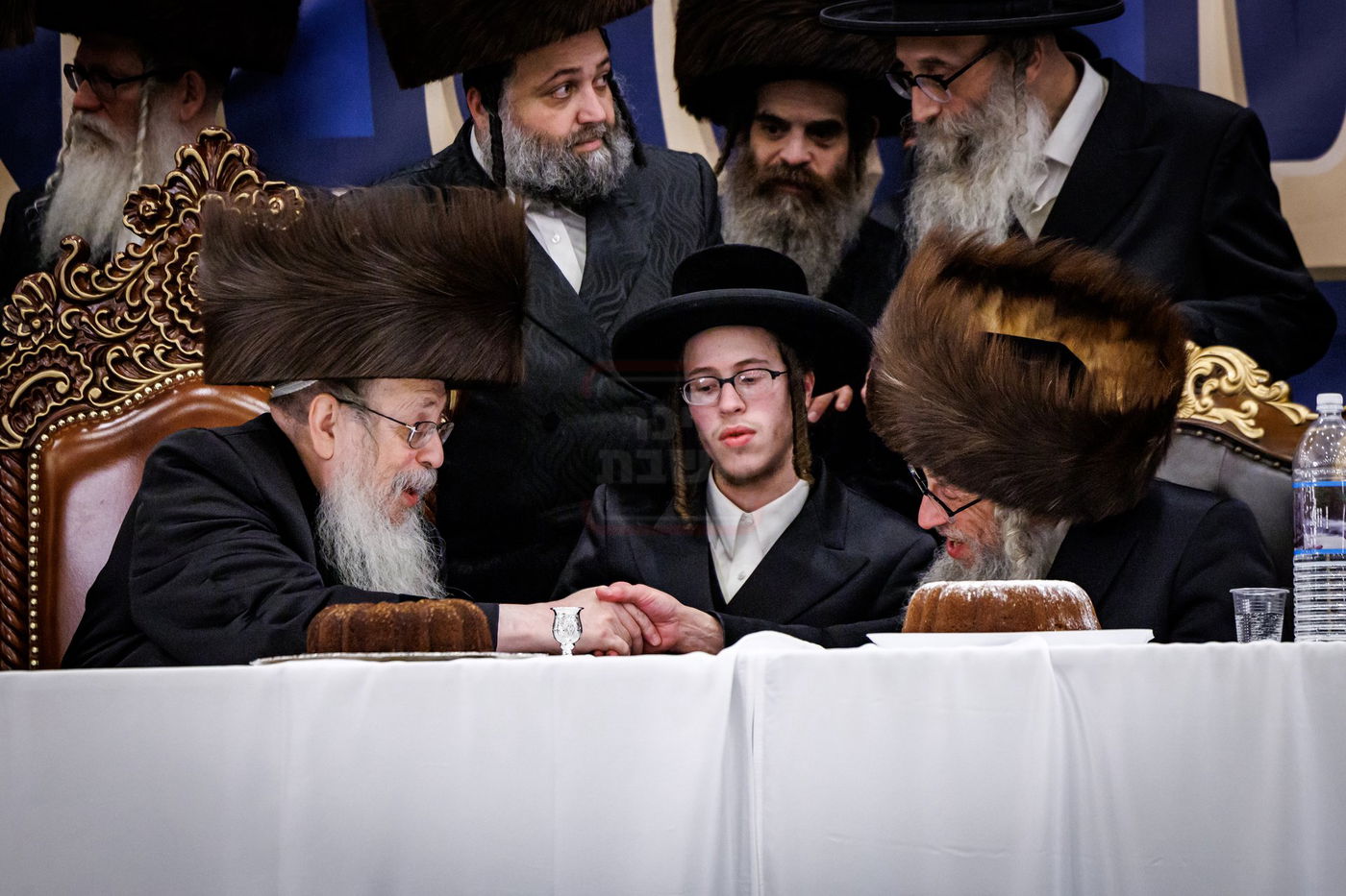 שמחת אירוסי נכדת האדמו"ר מטאהש