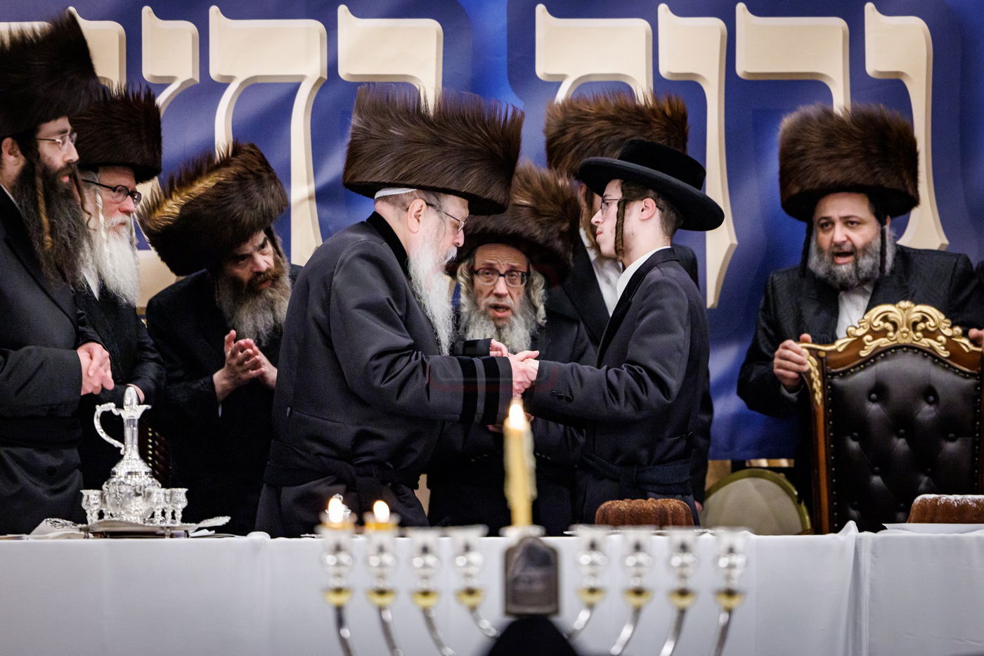 שמחת אירוסי נכדת האדמו"ר מטאהש