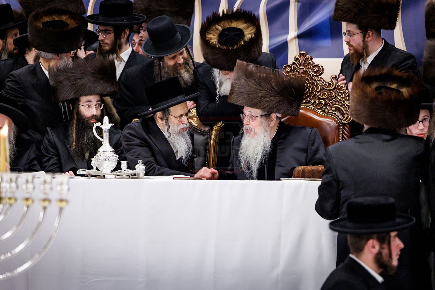 שמחת אירוסי נכדת האדמו"ר מטאהש