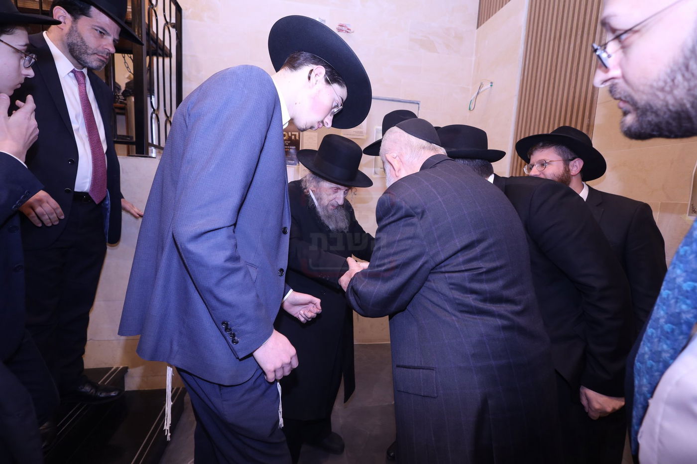 מעמד "ריתחא דאורייתא" בפתח תקווה בראשות ראש הישיבה הגר"ד לנדו