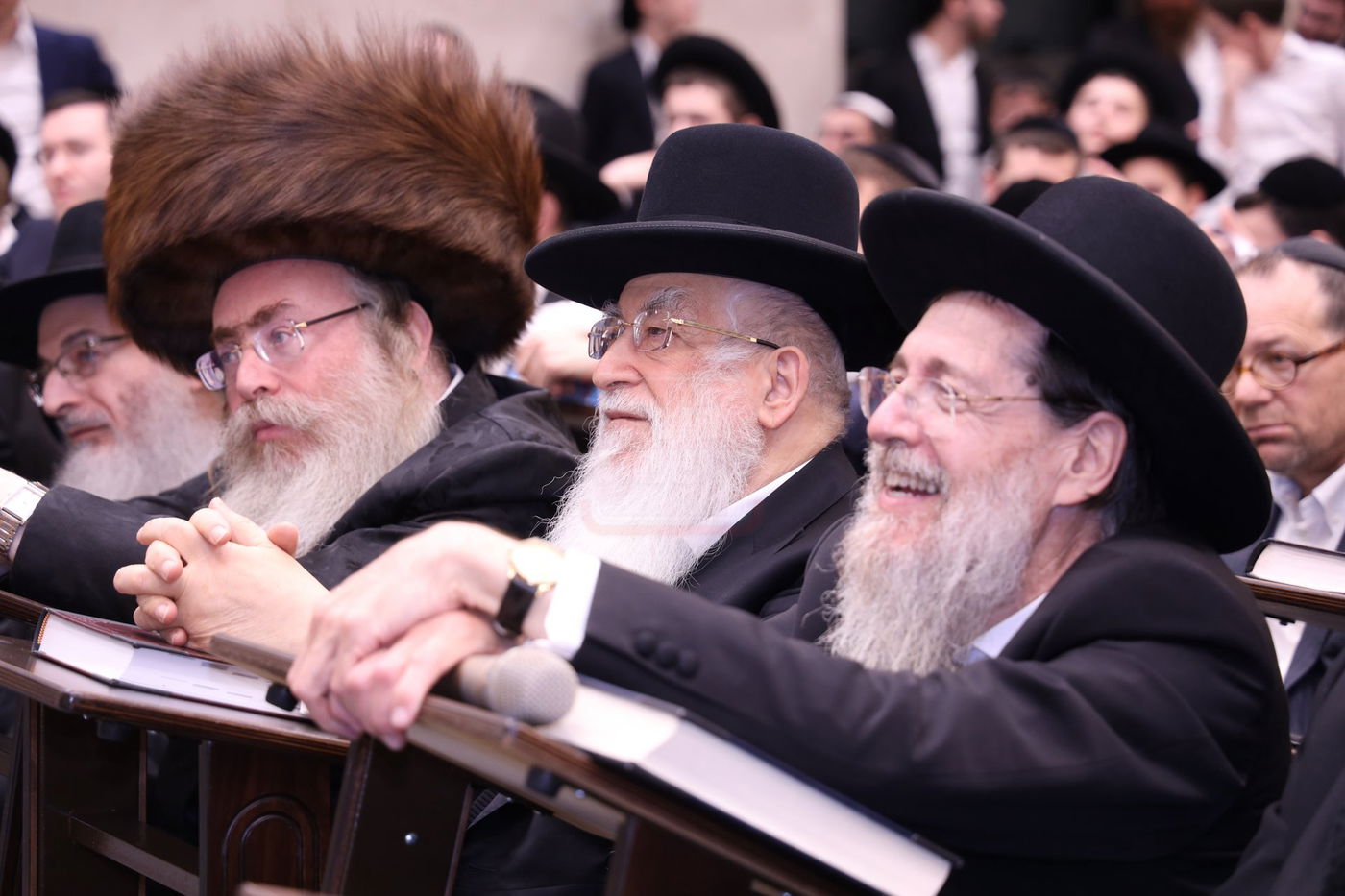 מעמד "ריתחא דאורייתא" בפתח תקווה בראשות ראש הישיבה הגר"ד לנדו