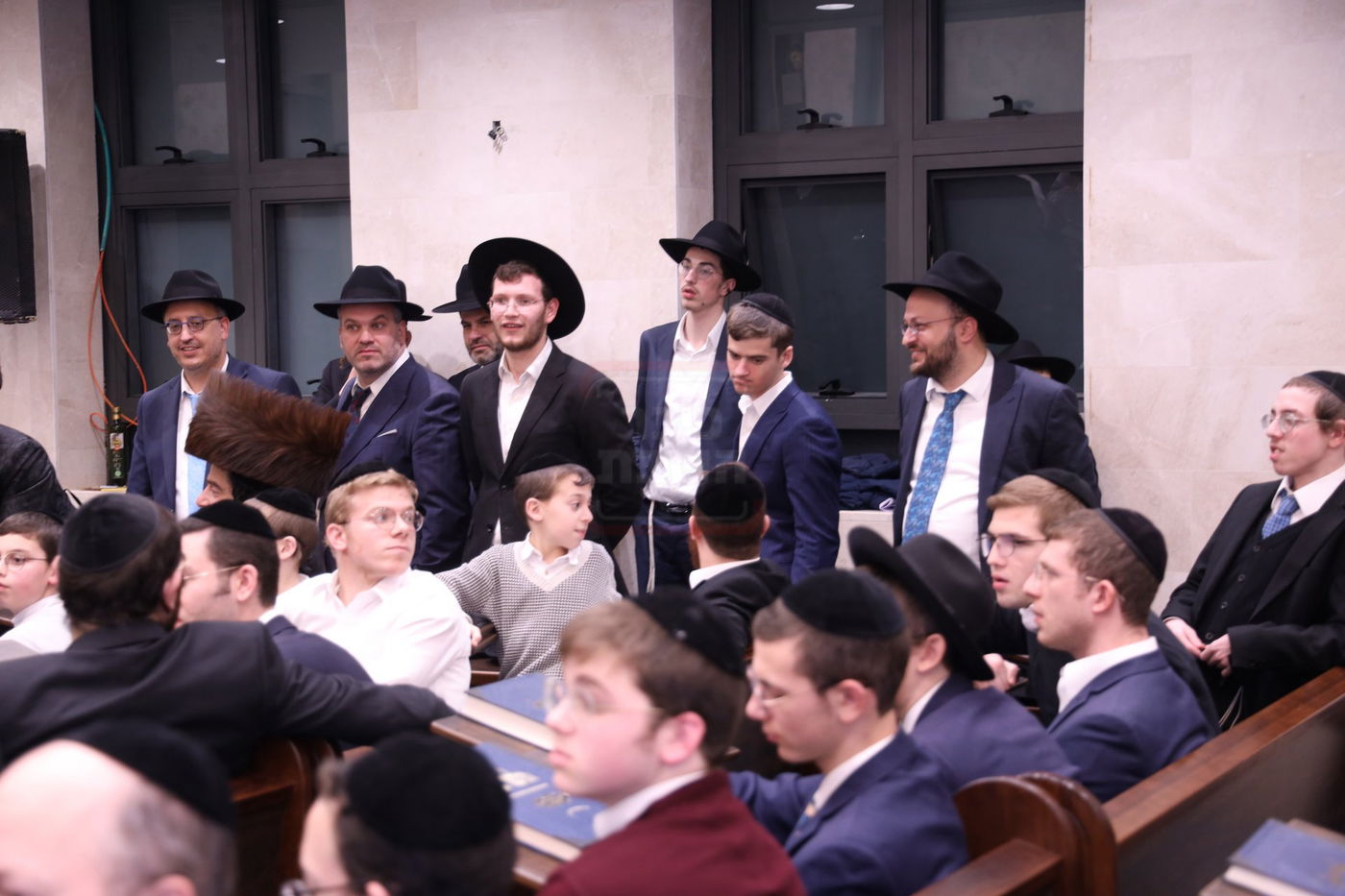 מעמד "ריתחא דאורייתא" בפתח תקווה בראשות ראש הישיבה הגר"ד לנדו