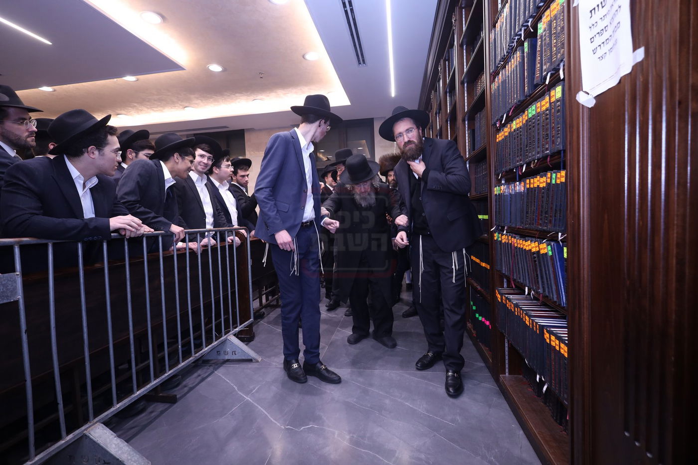 מעמד "ריתחא דאורייתא" בפתח תקווה בראשות ראש הישיבה הגר"ד לנדו