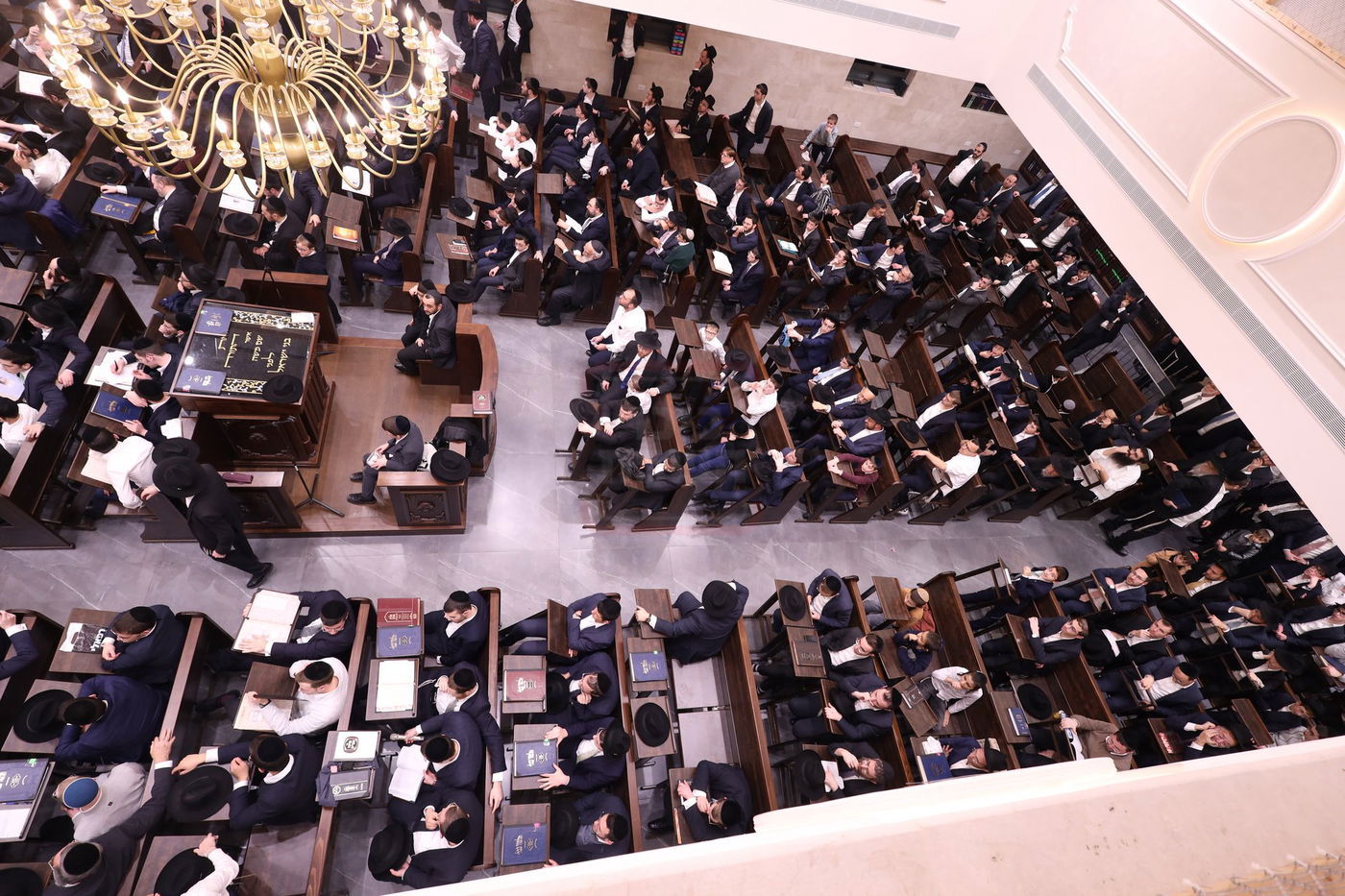 מעמד "ריתחא דאורייתא" בפתח תקווה בראשות ראש הישיבה הגר"ד לנדו