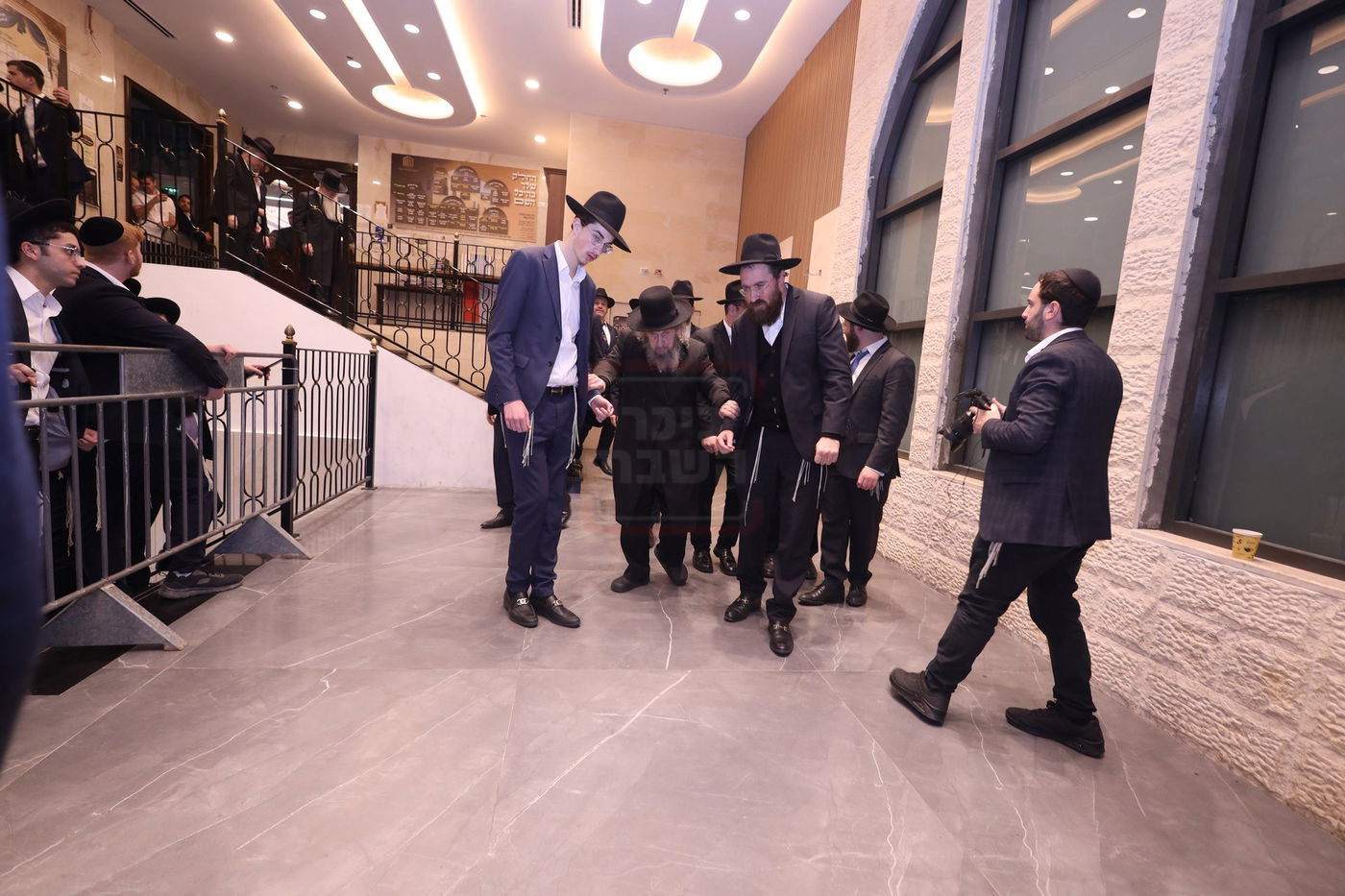 מעמד "ריתחא דאורייתא" בפתח תקווה בראשות ראש הישיבה הגר"ד לנדו