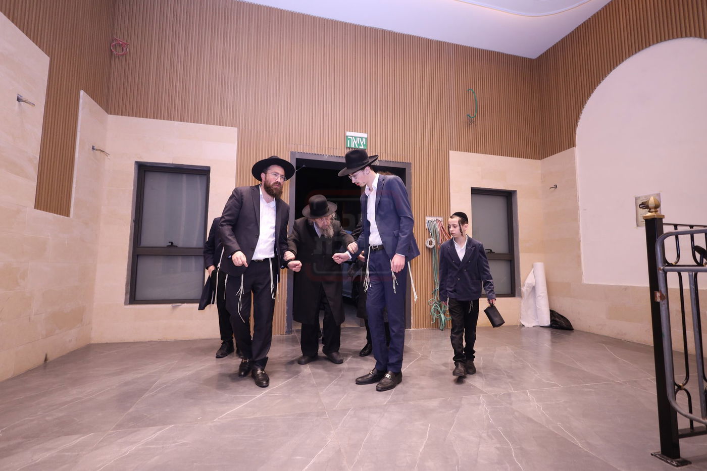 מעמד "ריתחא דאורייתא" בפתח תקווה בראשות ראש הישיבה הגר"ד לנדו