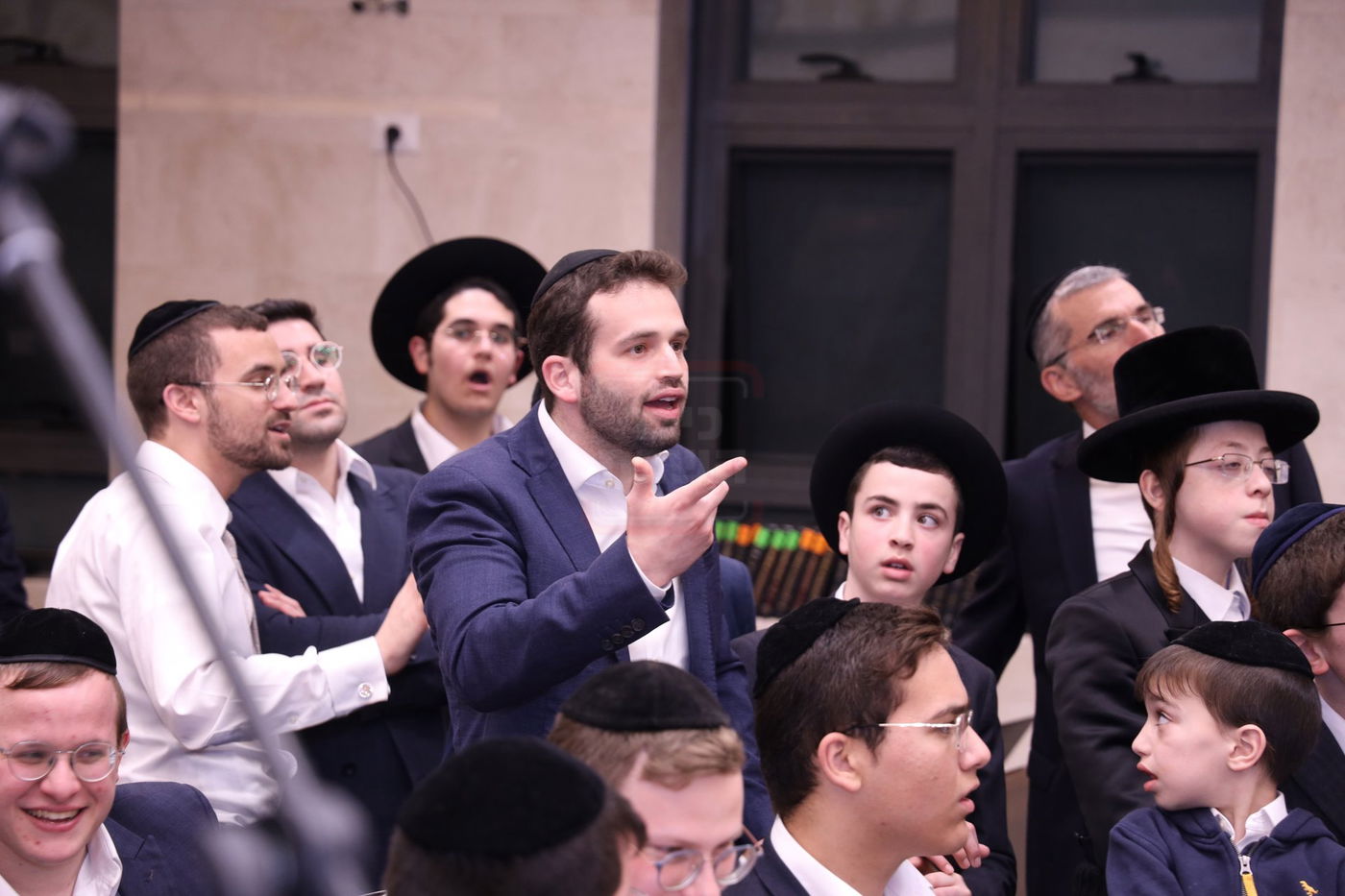 מעמד "ריתחא דאורייתא" בפתח תקווה בראשות ראש הישיבה הגר"ד לנדו