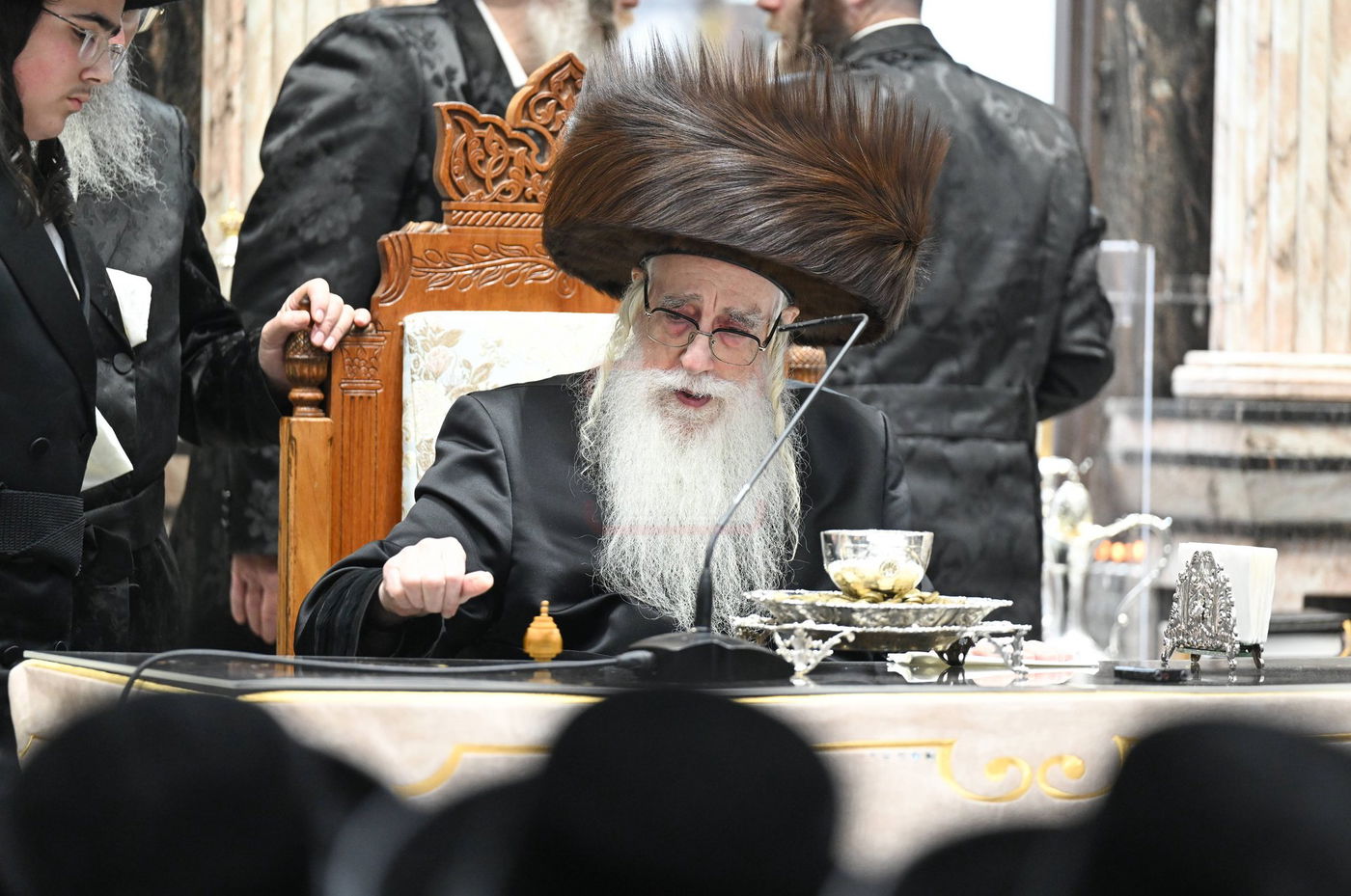 זאת חנוכה בחצה"ק צאנז