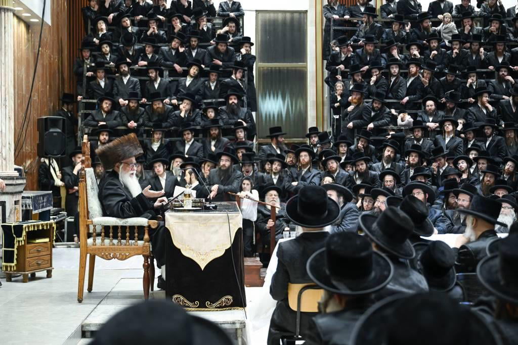 ערב ומוצאי שבת חנוכה בצאנז