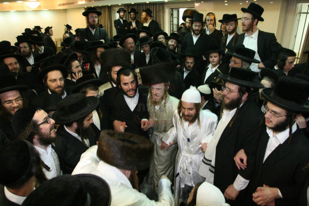 חתונת הרבי מקרעטשניף כפר אתא