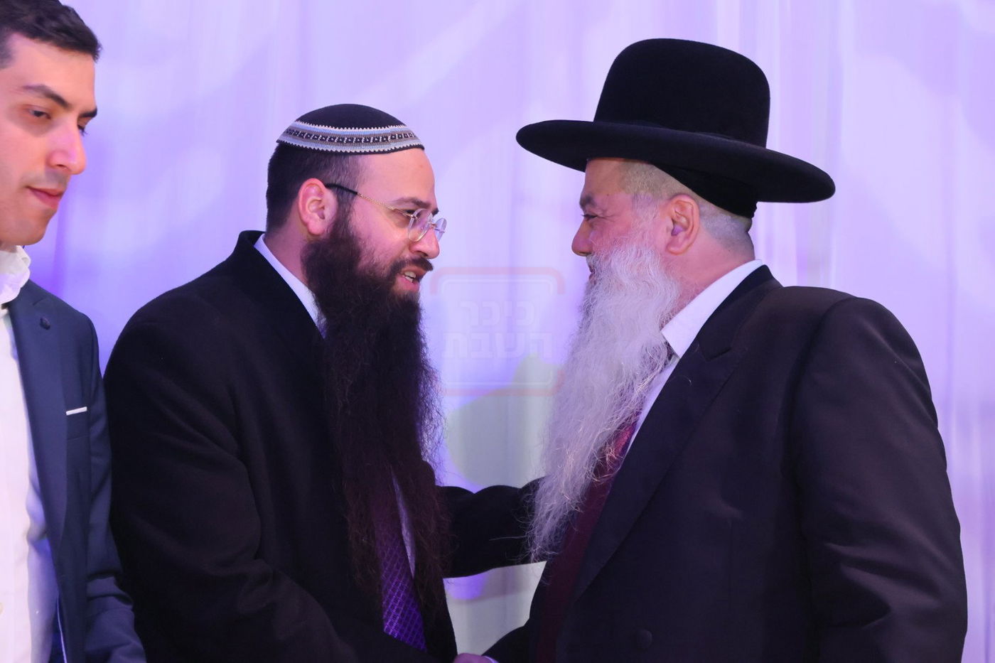 חתונת בת הגאון הרב יגאל כהן עם בן הגאון הרב אליהו שטרית