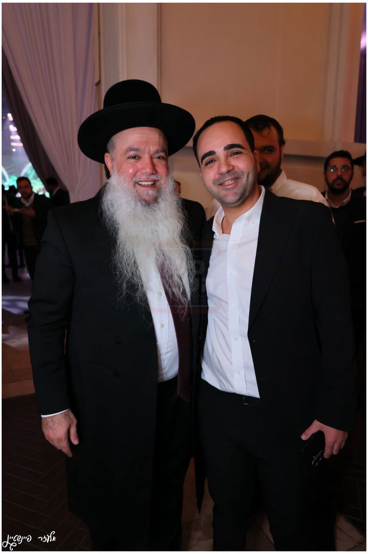 חתונת בת הגאון הרב יגאל כהן עם בן הגאון הרב אליהו שטרית