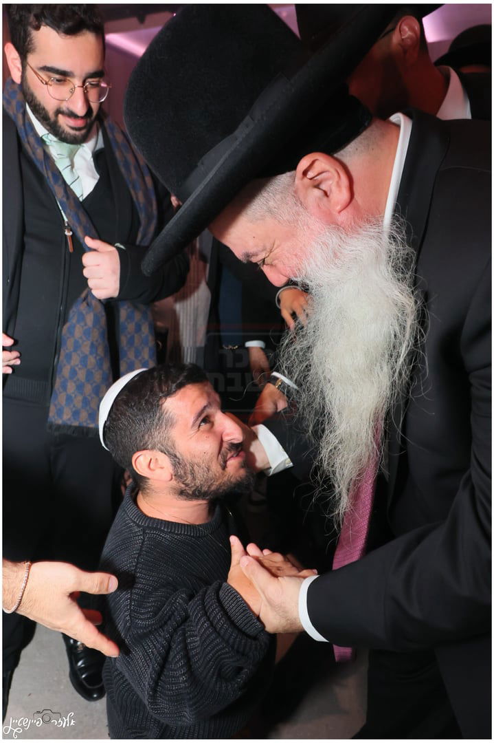 חתונת בת הגאון הרב יגאל כהן עם בן הגאון הרב אליהו שטרית