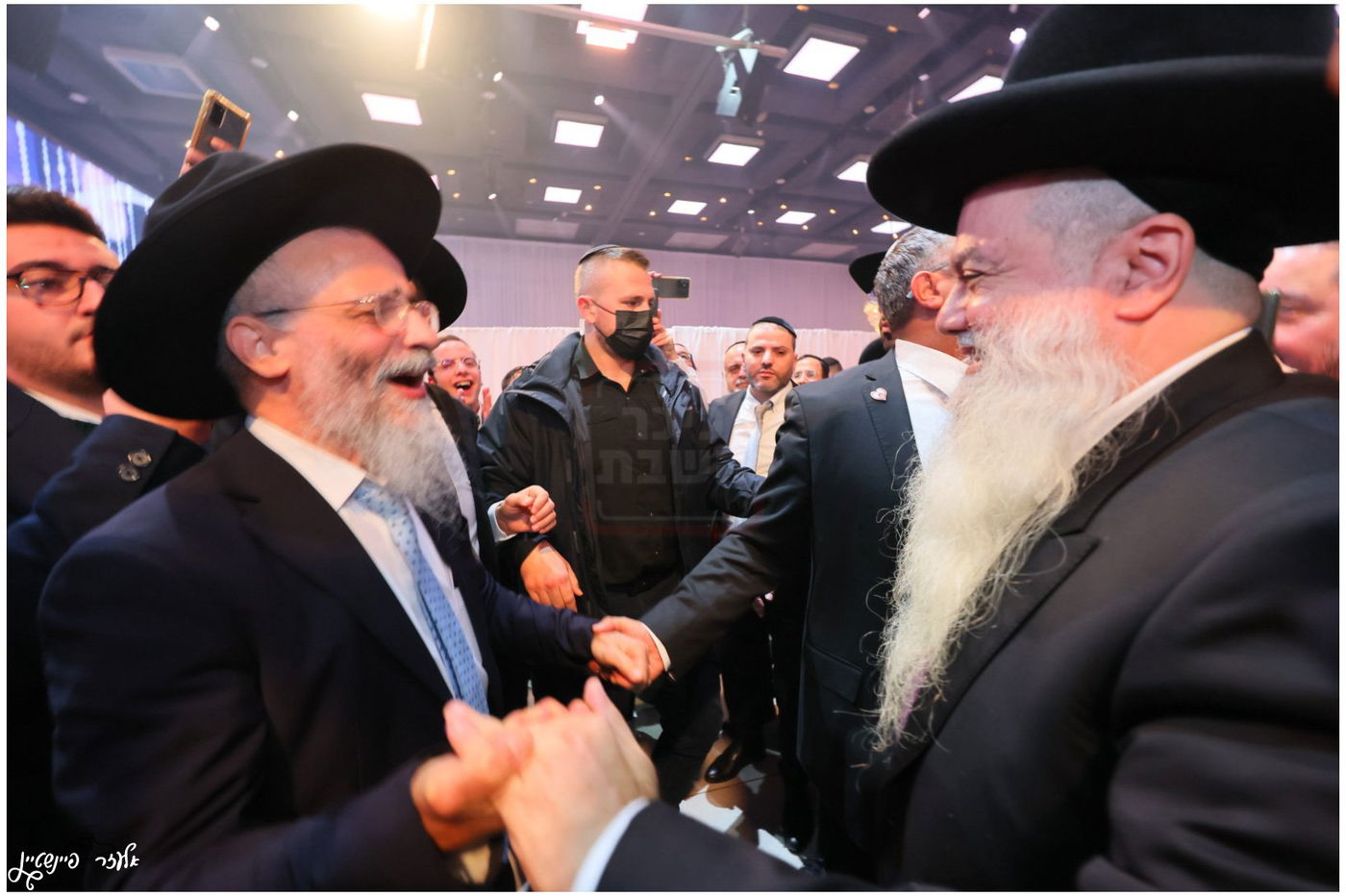 חתונת בת הגאון הרב יגאל כהן עם בן הגאון הרב אליהו שטרית