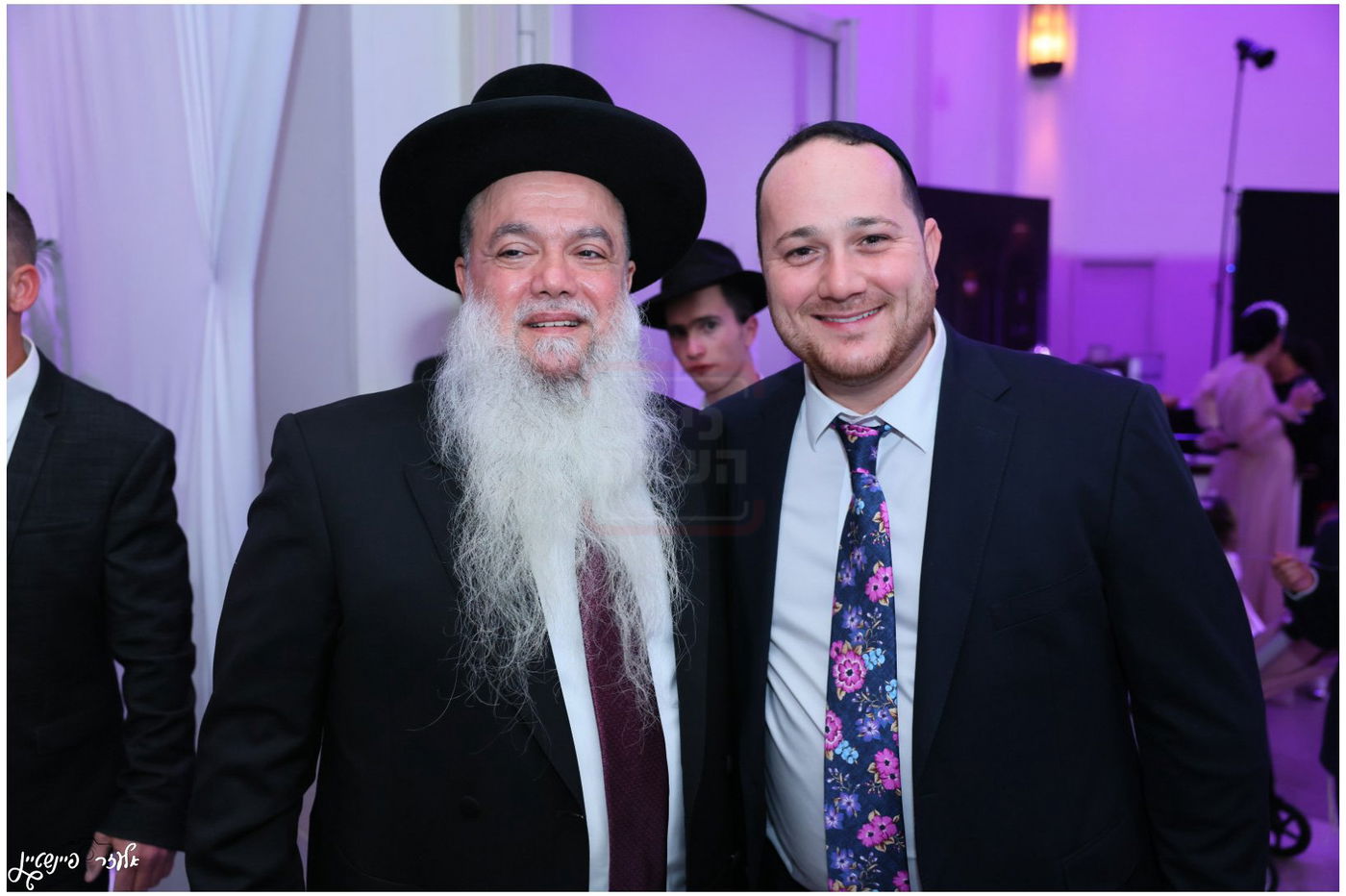 חתונת בת הגאון הרב יגאל כהן עם בן הגאון הרב אליהו שטרית