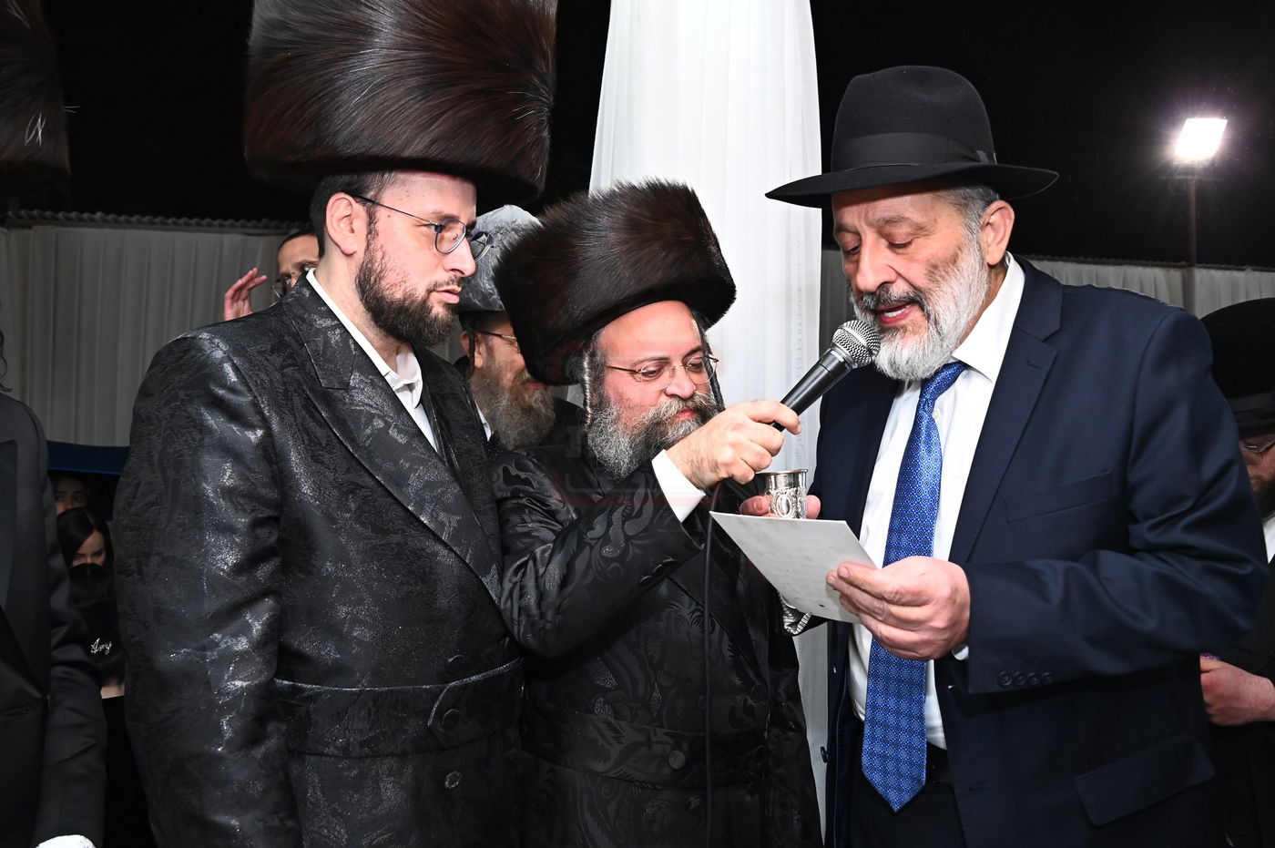 חתונת בתו של הפרשן החרדי ישראל כהן