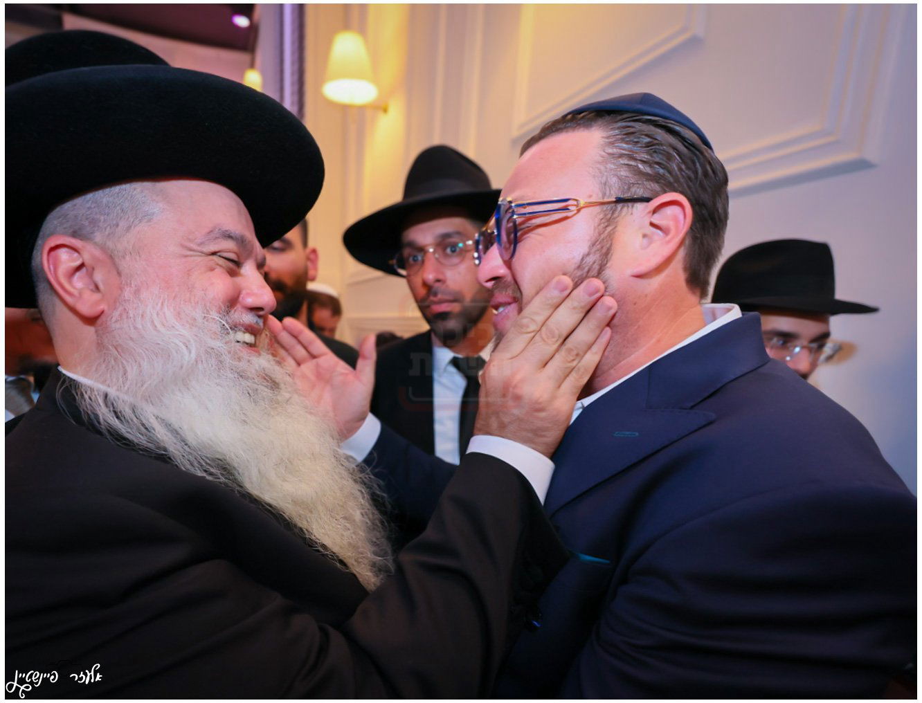 חתונת בת הגאון הרב יגאל כהן עם בן הגאון הרב אליהו שטרית