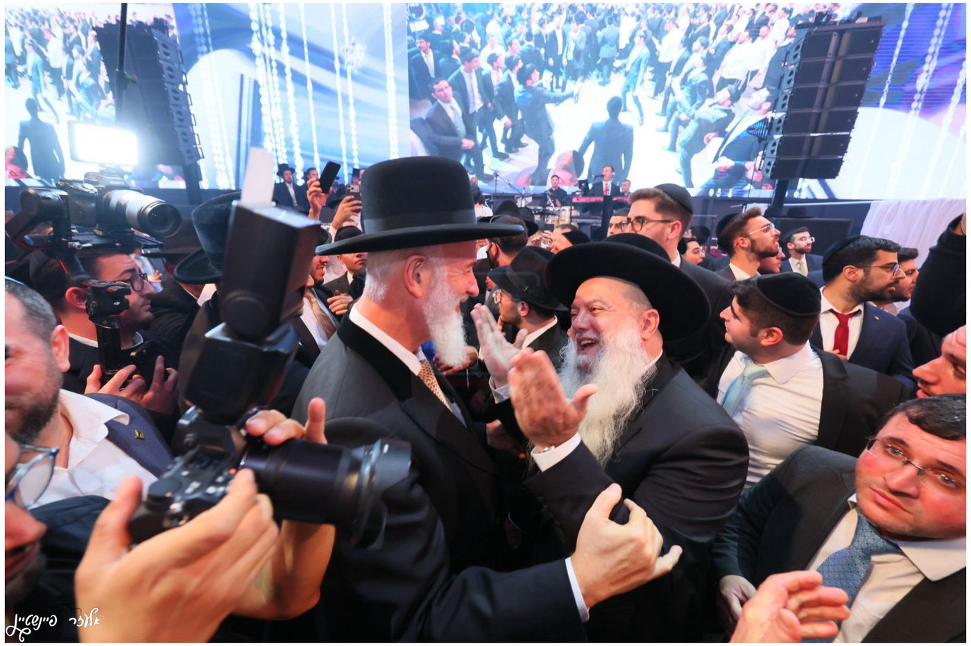 חתונת בת הגאון הרב יגאל כהן עם בן הגאון הרב אליהו שטרית