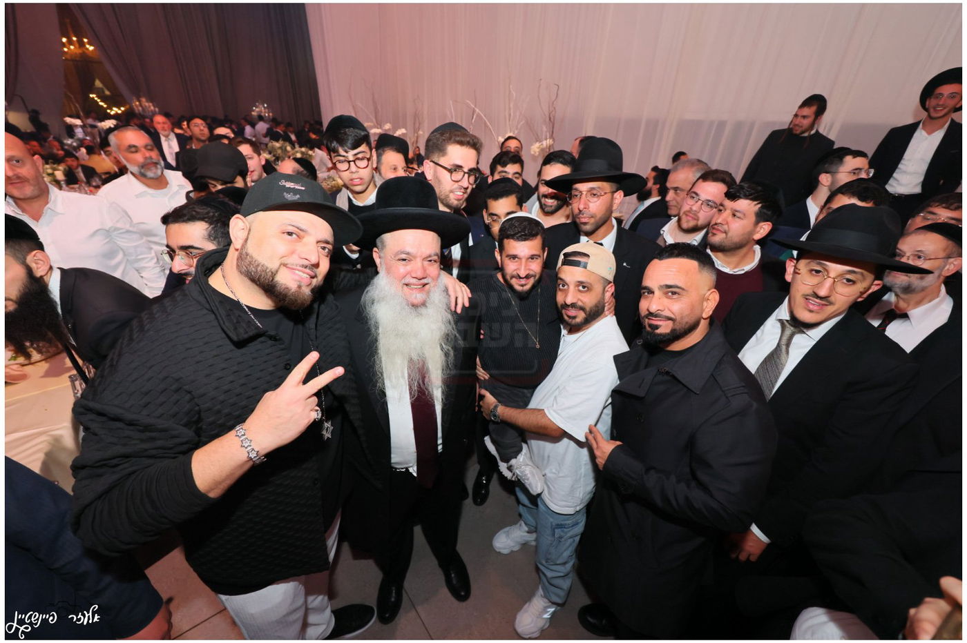 חתונת בת הגאון הרב יגאל כהן עם בן הגאון הרב אליהו שטרית