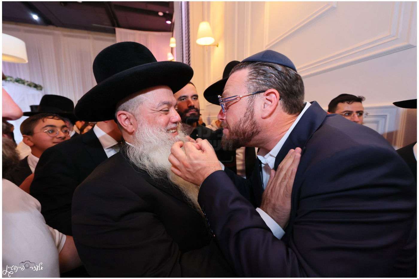 חתונת בת הגאון הרב יגאל כהן עם בן הגאון הרב אליהו שטרית