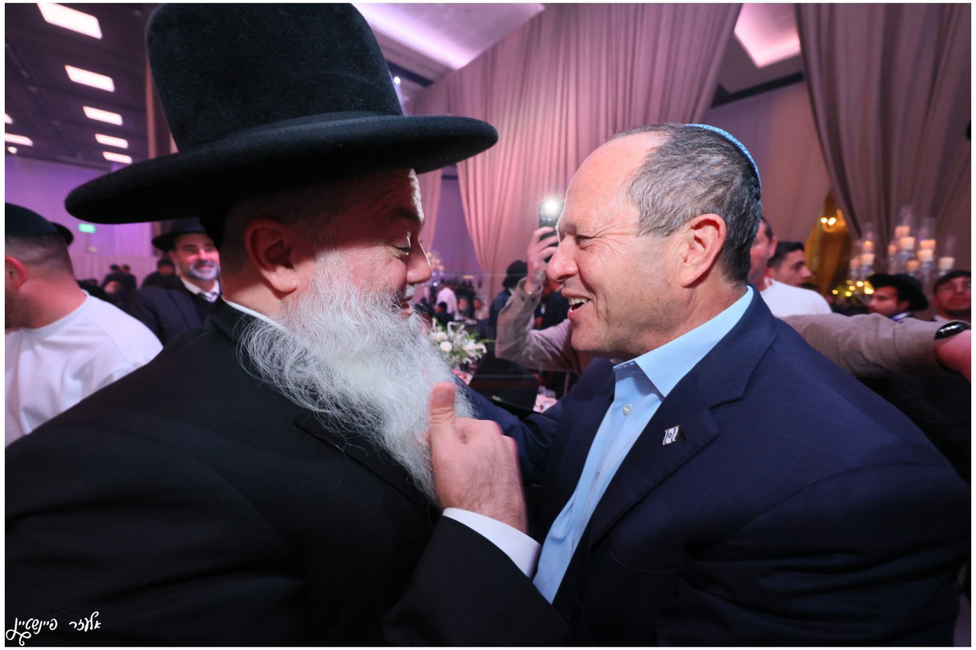 חתונת בת הגאון הרב יגאל כהן עם בן הגאון הרב אליהו שטרית