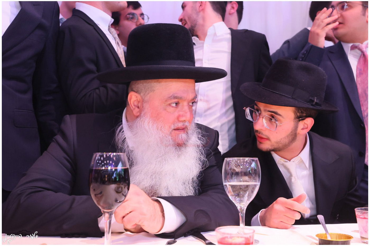 חתונת בת הגאון הרב יגאל כהן עם בן הגאון הרב אליהו שטרית