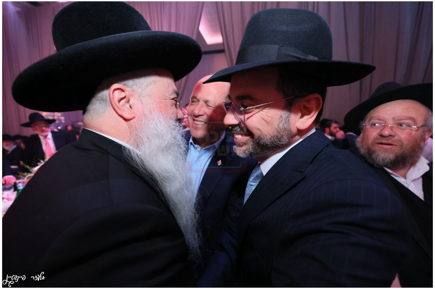 חתונת בת הגאון הרב יגאל כהן עם בן הגאון הרב אליהו שטרית