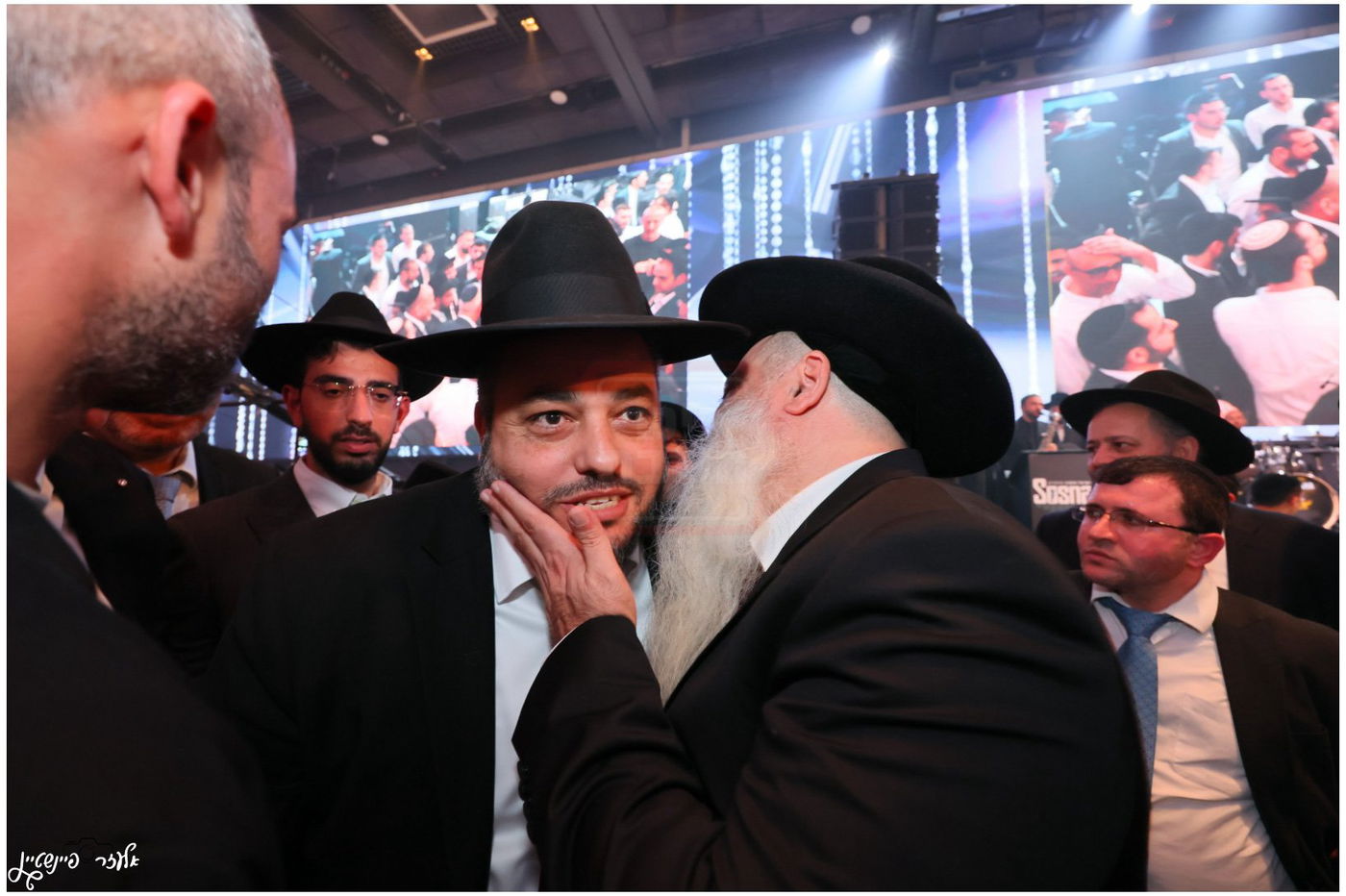 חתונת בת הגאון הרב יגאל כהן עם בן הגאון הרב אליהו שטרית