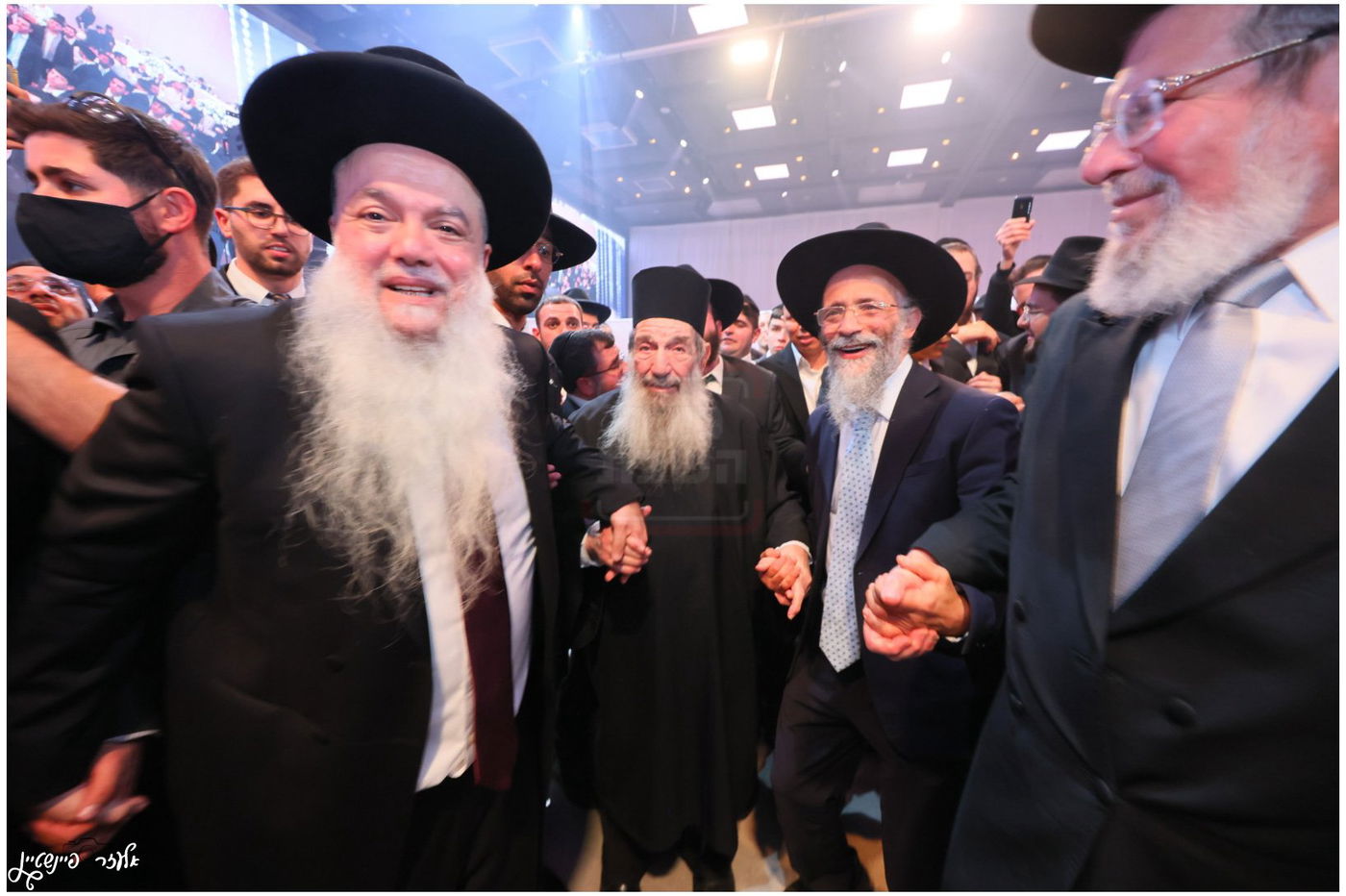 חתונת בת הגאון הרב יגאל כהן עם בן הגאון הרב אליהו שטרית