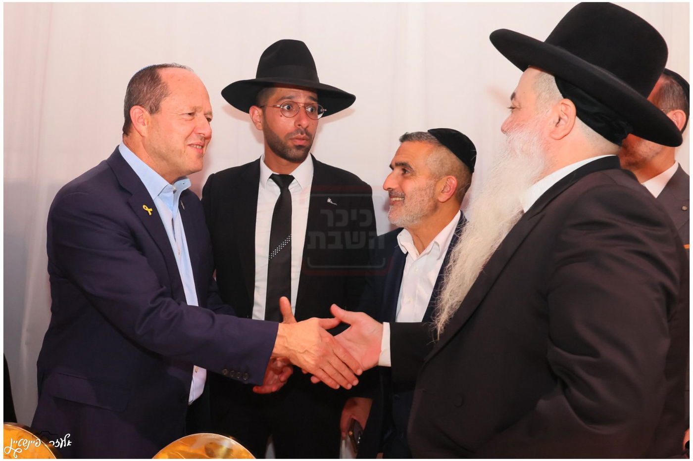 חתונת בת הגאון הרב יגאל כהן עם בן הגאון הרב אליהו שטרית