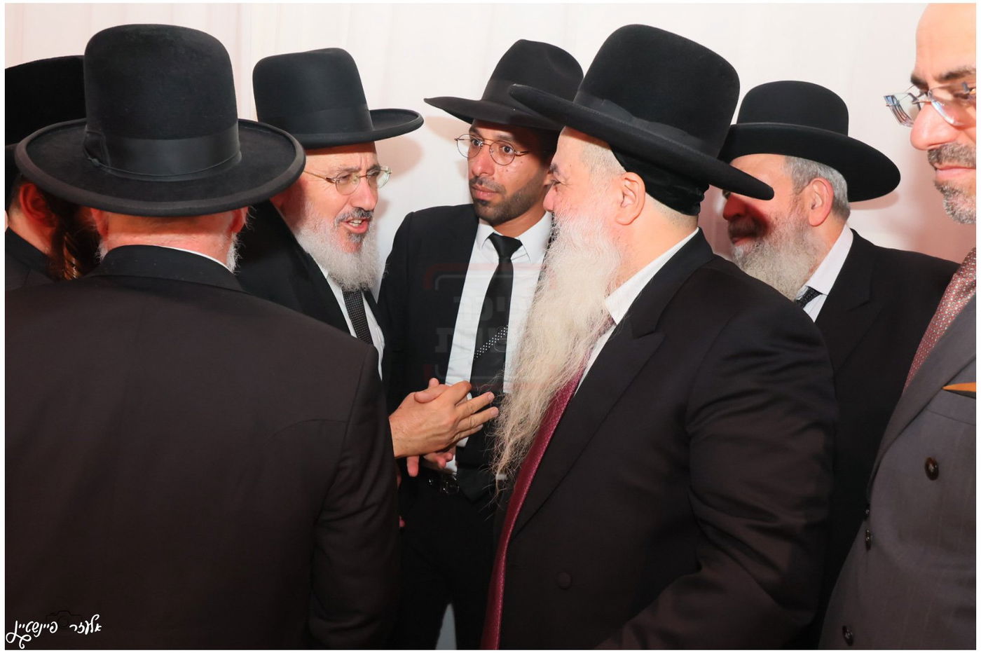 חתונת בת הגאון הרב יגאל כהן עם בן הגאון הרב אליהו שטרית