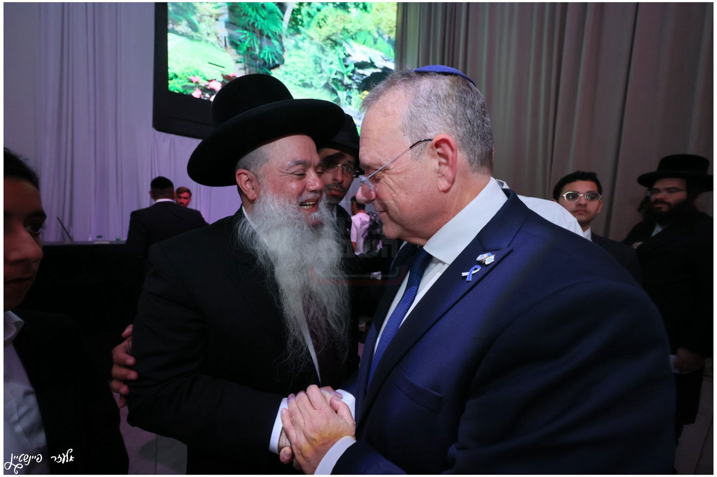 חתונת בת הגאון הרב יגאל כהן עם בן הגאון הרב אליהו שטרית