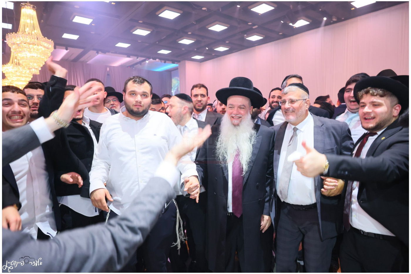 חתונת בת הגאון הרב יגאל כהן עם בן הגאון הרב אליהו שטרית