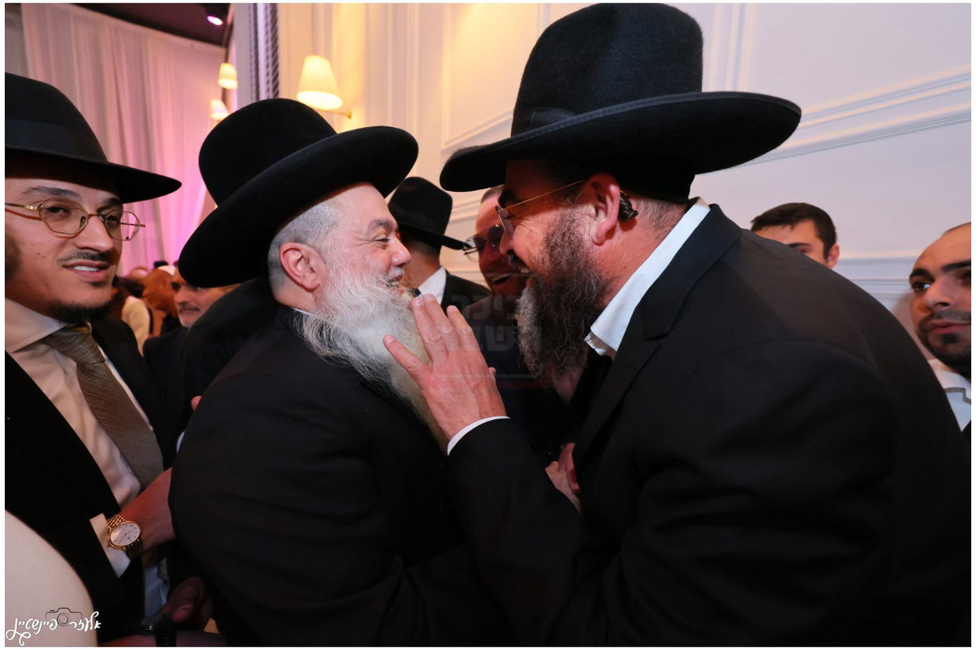 חתונת בת הגאון הרב יגאל כהן עם בן הגאון הרב אליהו שטרית