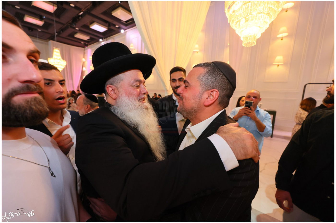 חתונת בת הגאון הרב יגאל כהן עם בן הגאון הרב אליהו שטרית