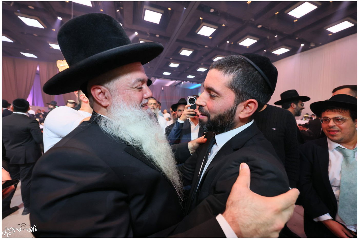 חתונת בת הגאון הרב יגאל כהן עם בן הגאון הרב אליהו שטרית