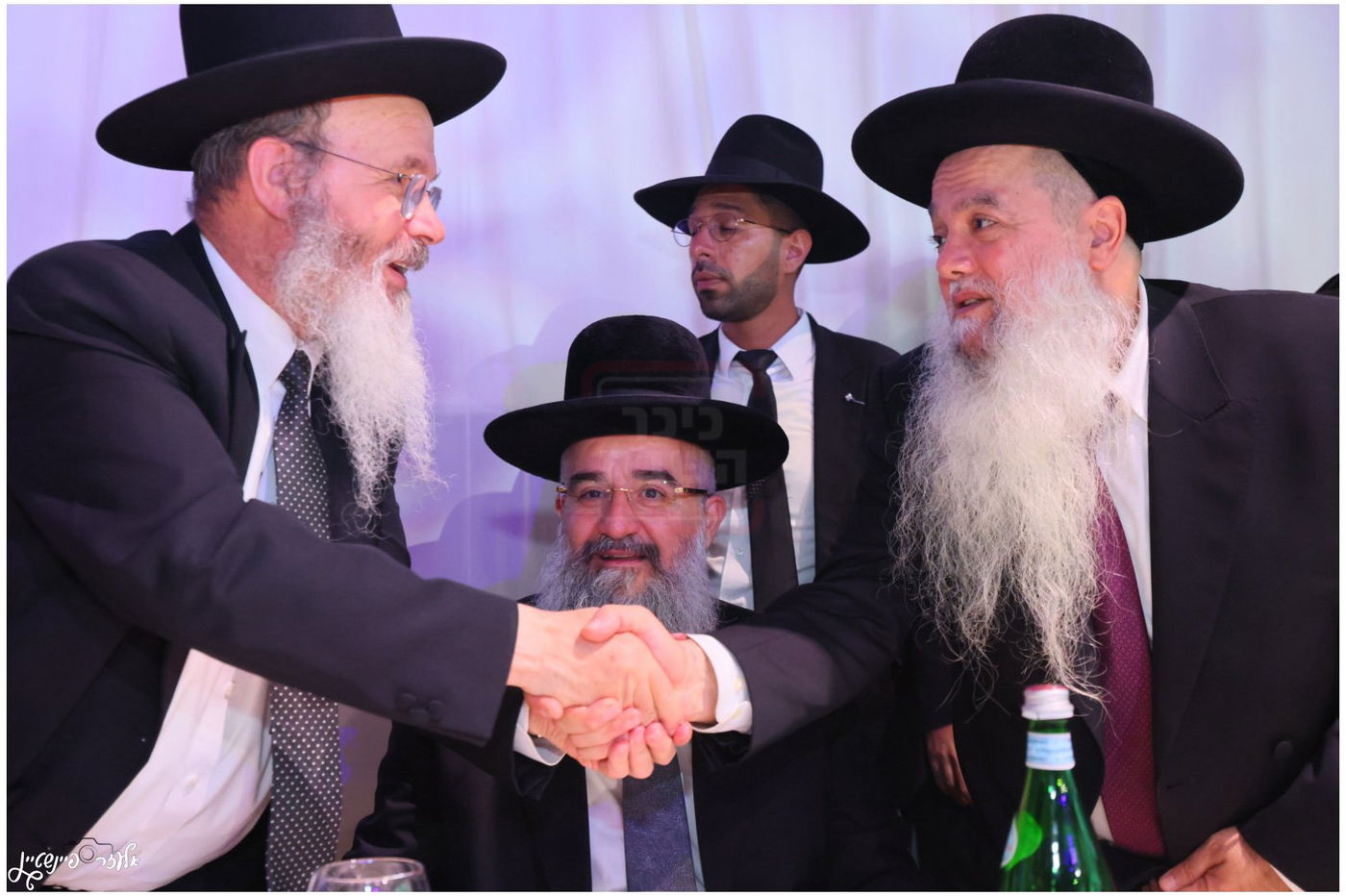 חתונת בת הגאון הרב יגאל כהן עם בן הגאון הרב אליהו שטרית